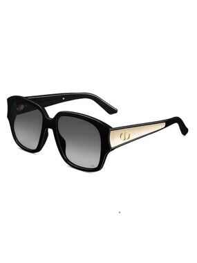 NEW DIOR DiorGlow S2I 10A1 Black Grey Gradient Sunglasses 54mm